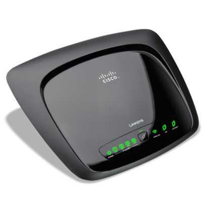 Cisco Linksys Wag120n Router Adsl2  Wifi-n 4p
